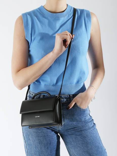 Cross Body Tas Ck Linn Gerecycleerd Polyester Calvin klein jeans Zwart ck linn K613162 ander zicht 1
